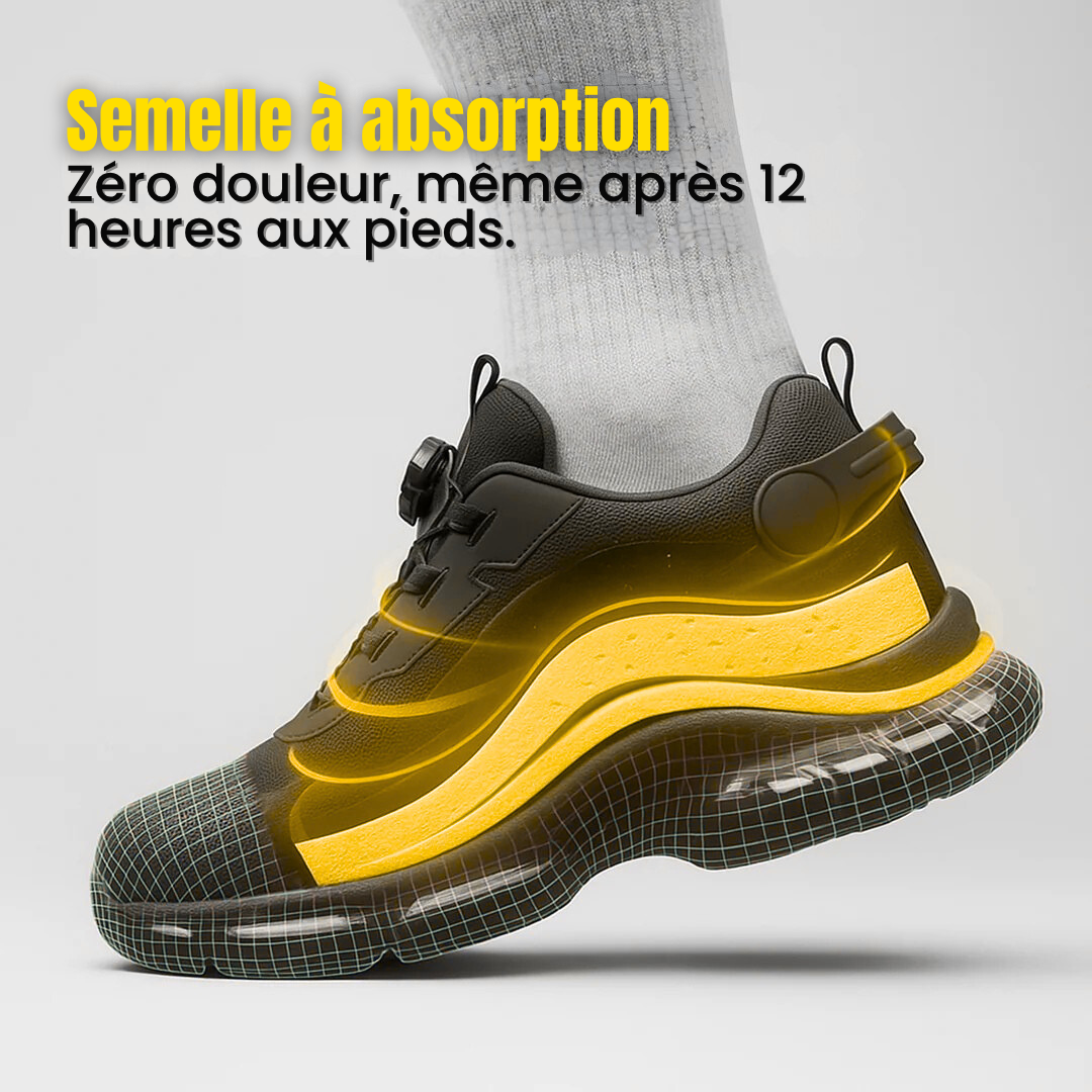 TECKRS™ MAX ONE S3 : Sécurité & Confort 12h Non-Stop
