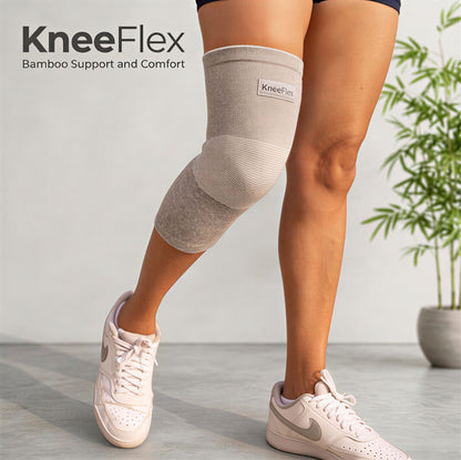 Kneeflex – Genouillère de Compression en Bambou