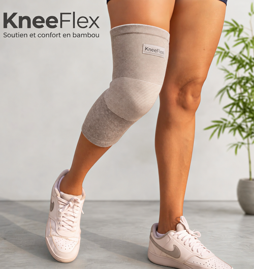 Kneeflex – Genouillère de Compression en Bambou