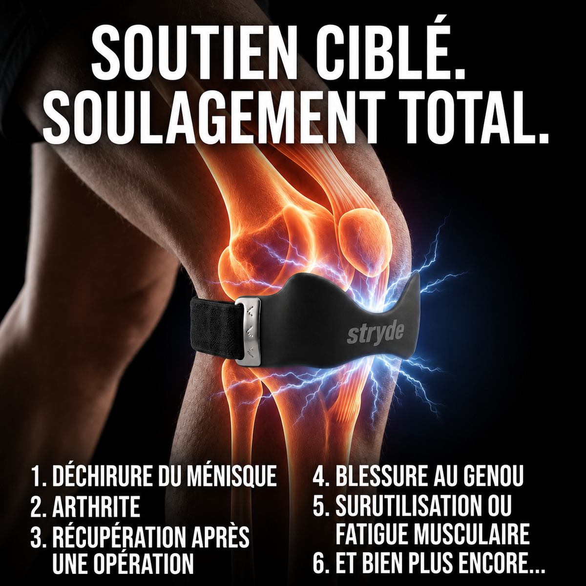 Stryde - Sangle de Maintien du Genou