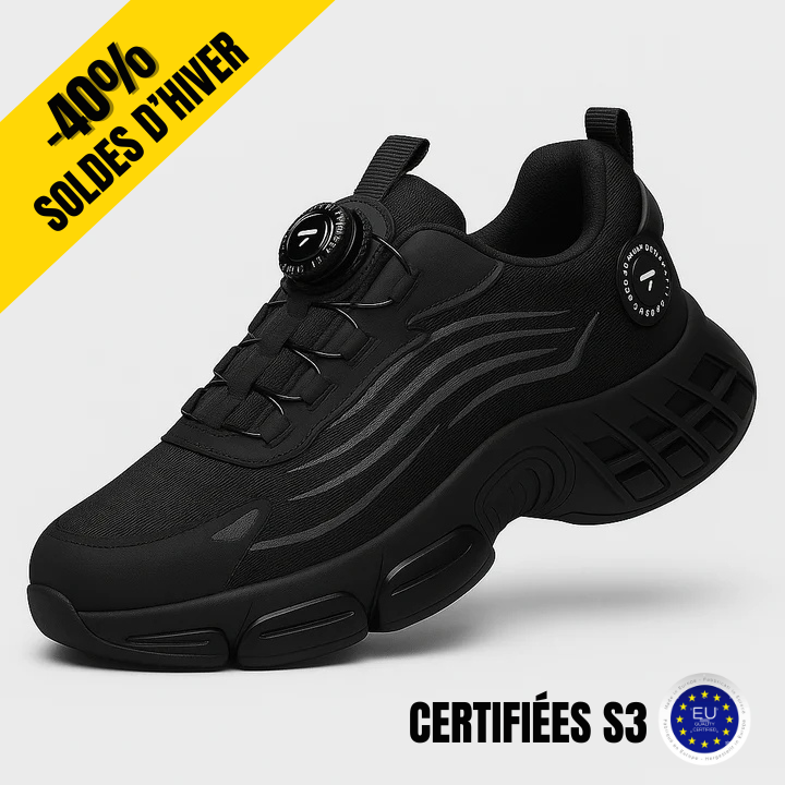 TECKRS™ MAX ONE S3 : Sécurité & Confort 12h Non-Stop