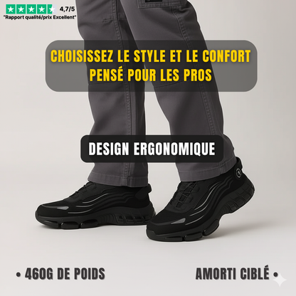 TECKRS™ MAX ONE S3 : Sécurité & Confort 12h Non-Stop